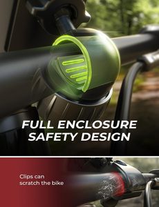 Soporte para Teléfono de Bicicleta LISEN con Agarre de Silicona Ultra Seguro para Todos los Teléfonos Inteligentes, Bicicletas, Bicicletas de Montaña, Scooters, Accesorios para Bicicletas Eléctricas - Product Image 2