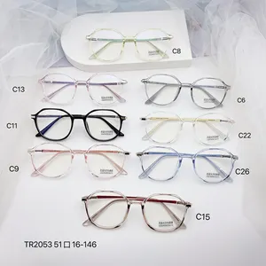 กรอบแว่นตากันแสงสีฟ้าสำหรับทุกเพศ,เฟรมแว่นตา Miroirs Optiques Frame River Optica ปี Tr90สุดอินเทรนด์