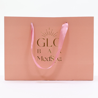 Personnalisation OEM ODM, sac en papier kraft blanc et brun pour cadeaux et artisanat, avec votre propre logo