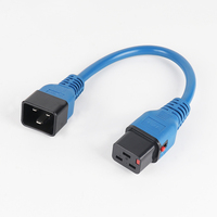 Cordon d'alimentation robuste IEC C19 avec verrouillage C20 de haute qualité, homologué IP65, pour serveurs et ordinateurs