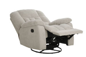 Sillón reclinable Manual giratorio moderno de estilo europeo, sala de estar muebles cómodos para el hogar para, dormitorio, tela de madera - Product Image 4