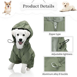 עיצוב חדש חיצוני עמיד למים מעיל גשם קלאסי פונצ 'ו חיצוני עבור כלב - Product Image 6