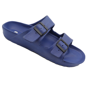 HEVA sandale <span class=keywords><strong>femme</strong></span> Double boucle femmes portent des chaussures plates de plage à semelle souple sur des chaussures élégantes à semelle épaisse romaine pantoufles sabots chaussures - Product Image 4