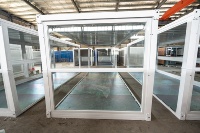 Maison conteneur pliable sur mesure de 20 pieds, certifiée CE, avec extérieur et intérieur personnalisés, cabine préfabriquée, directement de l'usine pour les entreprises