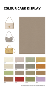 A5サイズサンプル完成品ライチ柄オリジナル牛革スプリット本革耐染色性ファッショナブルな家具用張り革 - Product Image 5