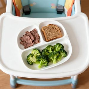Plato de Porcelana para Control de Porciones, Platos Divididos para una <span class=keywords><strong>Dieta</strong></span> Saludable - Product Image 2