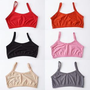 Sujetador Deportivo para Mujer, Sin Costuras, Transpirable, de Algodón, con Tirantes Ajustables, Acolchado Fino, Tipo Camisola, de Secado Rápido, para Danza - Product Image 2
