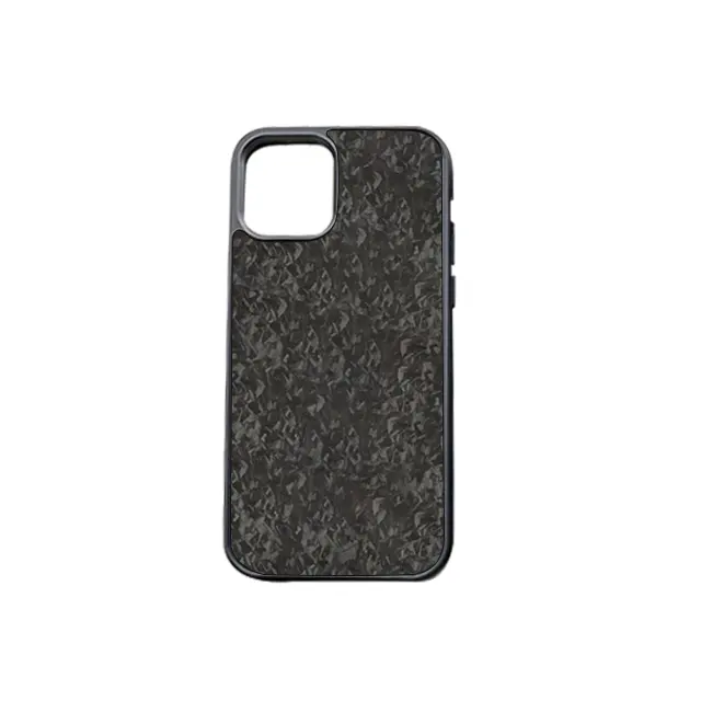 Voor Iphone Case Mixed Grain Carbon Fiber Mobiele Telefoon Case Twee-In-Een Externe Groef Telefoon Shell