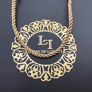 <span class=keywords><strong>Sac</strong></span> de Shopping en <span class=keywords><strong>papier</strong></span> personnalisé, avec feuille d'or, Logo personnel de marque, vente en gros, cadeaux et vêtements, vente en gros - Product Image 6