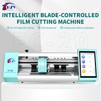 HZY FC-20 Traceur de films à coupes illimitées, alimentation automatique, base de données cloud, découpeuse de films de protection pour téléphones, tablettes et montres