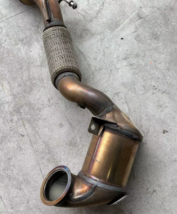 Convertisseur catalytique à trois voies avant pour <span class=keywords><strong>Volkswagen</strong></span> <span class=keywords><strong>Golf</strong></span> <span class=keywords><strong>8</strong></span> <span class=keywords><strong>GTI</strong></span>, pièce d'origine d'usine utilisée, retirée du véhicule - Product Image 2