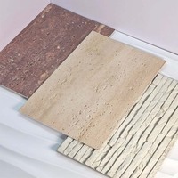 Carrelage Céramique Flexible Étanche Effet Pierre Design Moderne Naturel 4mm Mat Grand Format Intérieur Extérieur Marque Renfa Garantie 3 Ans