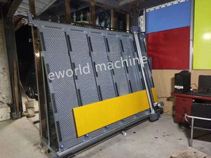 Machine d'impression/découpe de <span class=keywords><strong>verre</strong></span> Eworld LASER-2436 2400x3600mm avec PLC et moteur, épaisseur 3-18mm, 220V/380V, 800W, 0-12m/min - Product Image 3