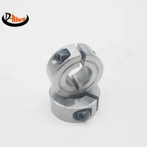 Cnc Factory Custom Carbon Steel Stainless Steel Big Size Clamp Bearing Mounting Double Split Shaft Collar