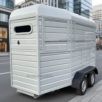 Remorque pour chevaux, bar mobile, remorques pour chevaux, camions de restauration