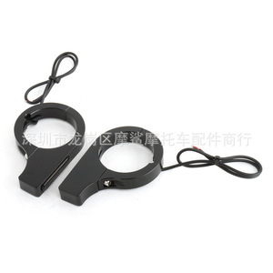 Clignotant de fourche avant 28-58 mm, lumière LED pour amortisseur de moto, compatible avec Harley Davidson Road King Suzuki - Product Image 3