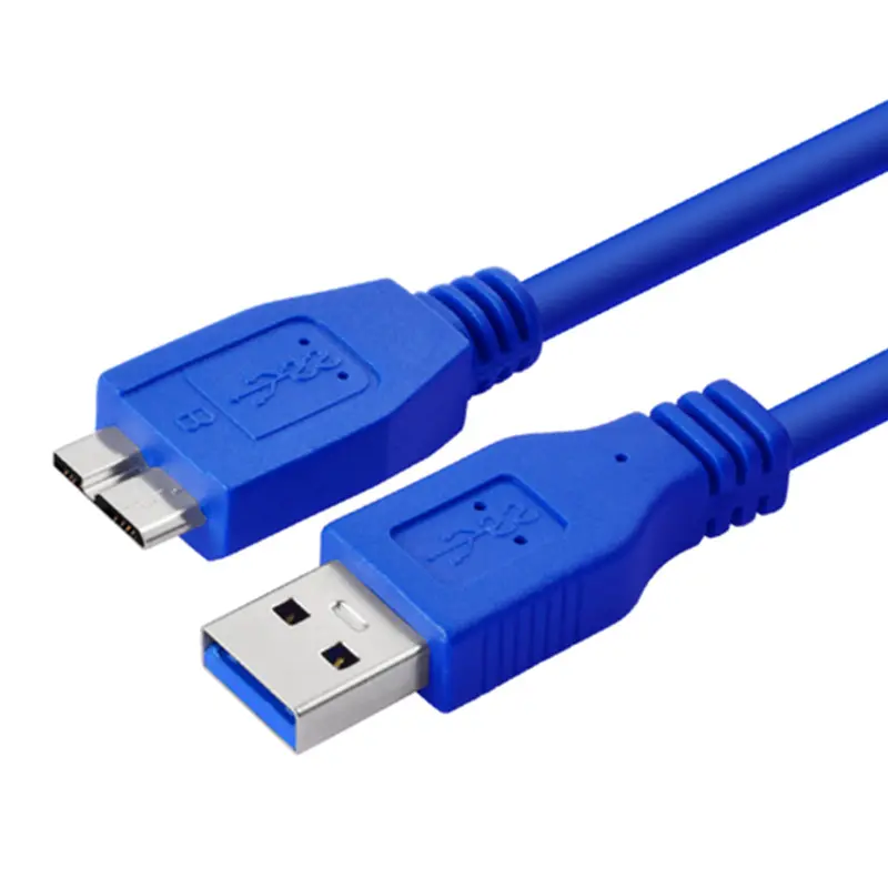 High quality USB 3.0 A Male to Micro B Male data cable Adapter Cable Converter Hard Disk Data Cable