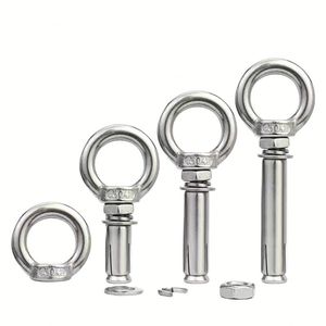 สลักยึดเหล็กกล้าคาร์บอนชุบสังกะสีแบบขยายตัว DIN Anchor Shield Anchor Bolt Fix Bolt - Product Image 1