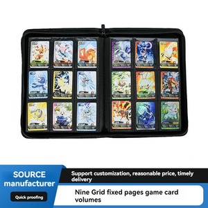 अनुकूलित बहु-रंगीन पु चमड़े कार्ड धारक कलेक्टर एल्बम भंडारण पुस्तक फ़ोल्डर व्यापार कार्ड बिंदर - Product Image 3