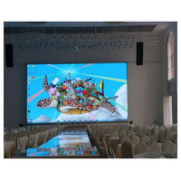 Écran vidéo LED publicitaire P1.86 HD à taux de rafraîchissement élevé pour l'entretien avant intérieur Prix d'usine pour l'orientation des magasins de détail