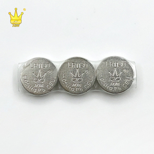 Piles alcalines bouton CROWN D AG10 1,5 V, piles <span class=keywords><strong>pour</strong></span> montre LR1130 - Product Image 2