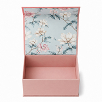 Boîte magnétique rigide en carton, style livre, emballage personnalisé imprimé pour cadeaux de fêtes, cosmétiques et parfums, commandes en gros