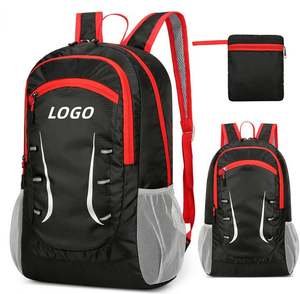 Mochila Plegable de Moda para Senderismo y Viajes, Poliéster 210D, Cierre de Cremallera, Resistente al Agua, Capacidad de 20-37L, para Montañismo - Product Image 1