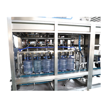Machine de remplissage automatique de sachets d'eau en plastique haute capacité de 5 gallons, ligne d'embouteillage d'eau en bouteille de 20 L pour les usines d'eau commerciales