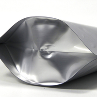 Buse à presser en feuille d'aluminium argent, 18 pièces, 50ml 100ml 150ml, buse à presser, gelée d'eau, sacs d'emballage