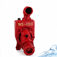 Pompa Air Irigasi Pertanian NS-50 80 100 2 3 4 Inch, Pompa Sentrifugal Self-Priming untuk Transfer Air Pertanian