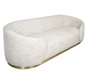 ห้องนั่งเล่นระดับไฮเอนด์ โซฟาทรงกลมหุ้มเบาะสไตล์โมเดิร์น - Product Image 5