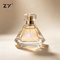 Grand flacon diffuseur plat en céramique de luxe de 50ml avec compte-gouttes pour parfum de maison emballage vide bouchon à vis scellant
