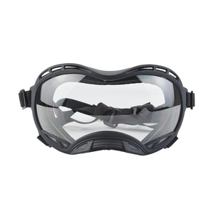 Gafas para Mascotas que Cambian de Color para Todo Clima, Protección UV, Estilo Deportivo, Marco Naranja, Diseño Sólido, Venta al Por Mayor - Product Image 3