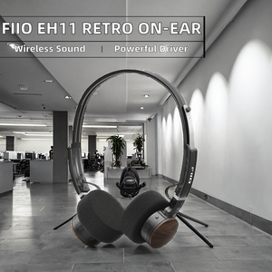Audífonos Inalámbricos Retro <span class=keywords><strong>FiiO</strong></span> EH11, Control de Volumen, Sin Ruido, Controlador Dinámico de Bajos de 40 mm, Audio de Alta Resolución LDAC, Metálicos, para Audiófilos - Product Image 2
