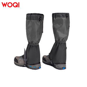 Guêtres de randonnée Woqi 55x42cm Gris Imperméables Durables Guêtres de neige d'extérieur Unisexe Boucles réglables - Product Image 2