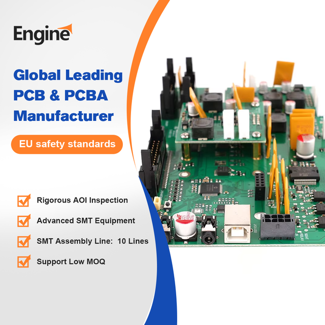 Fast Quick Turn Custom PCB Assembly Service Multilayer PCBA Manufacturer Prototype to Mass Production Electronic PCB Components