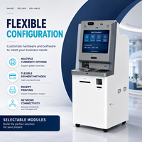 Cajero Automático de Cambio de Divisas, Quiosco de Cambio de Divisas OEM, Máquina de Autoservicio para Cambio de Dinero, Solo Hardware, 15 Años de Experiencia en Fábrica