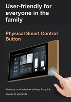 Pantalla Inteligente Golden Security TPA08 de 8 Pulgadas 2026 con Control por Voz IR y Alexa Integrado, Compatible con Altavoces Bidireccionales