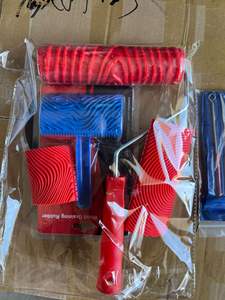 <span class=keywords><strong>Rodillo</strong></span> de revestimiento de suelos de caucho con efecto <span class=keywords><strong>madera</strong></span> de 3 y 6 pulgadas de grado industrial, personalizable OEM/ODM, para pintura artística y estampado texturizado. - Product Image 2