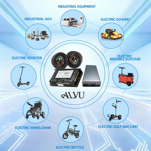 कस्टम ई-ड्राइव सिस्टम समाधान ब्रशलेस हब मोटर और कैंपिंग वैगन, ई-स्कूटर, लॉजिस्टिक रोबोट के लिए - Product Image 2