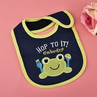 Bavoirs jetables imperméables pour bébés et tout-petits, imprimés, pour l'exportation, en stock