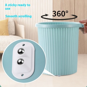 Silent Puley Mobile Base Free Drilling Sliding Ball Bearing Wheel Steel Ball Universal Wheel Stock Now Available Source <strong>Plastic</strong> - Product Image 2