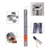 HOP OEM personnalisable 4HP pompe de pompage d'eau profonde pour eau propre pompe de surpression pour système d'irrigation agricole