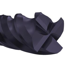 KRINO - 241740600 Four-flutes carbide end mills TIALN with variable helix for stainless steel <b>long</b> series <b>DRILL</b> <b>BITS</b> - Product Image 4