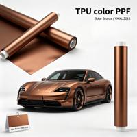 Film CNGfilm Premium TPU Satin Solar Bronze AMG Mountain Grey Racing Blue Auto-Réparateur Anti-Rayures Résistant aux UV Haute Déformation de Couleur
