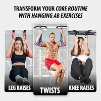 Barre de traction horizontale portable et écologique, ceinture de suspension pour entraînement, support de jambe et de bras, aide à la remise en forme, cantilever