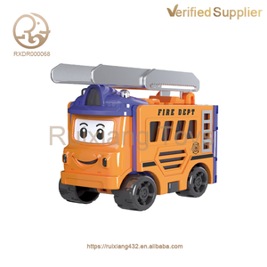 Vehículo de fricción de plástico Unisex, juguetes, camión, rompecabezas transformado con tapa inversa, coche de ingeniería extraíble, <span class=keywords><strong>regalo</strong></span> para <span class=keywords><strong>niño</strong></span> - Product Image 2