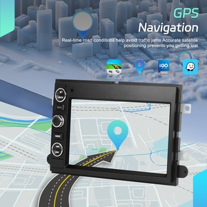 Podofo 7 ''CarPlay autoradio stéréo pour <span class=keywords><strong>Ford</strong></span> F150/<span class=keywords><strong>Focus</strong></span>/Montego/<span class=keywords><strong>Mustang</strong></span> 4 + 64G Android Auto GPS WiFi FM RDS OEM ODM personnalisation - Product Image 4