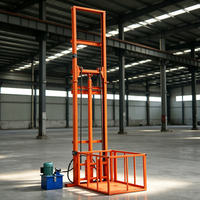 Plateforme élévatrice hydraulique électrique fixe pour marchandises 1000 kg, élévateur de fret 20 m de hauteur de levage, équipement de chargement