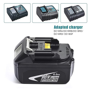 108wh 5Ah 6Ah 18V bl1830b thay thế công cụ điện 18V pin và Bộ sạc cho 18V không dây công cụ tương thích - Product Image 3